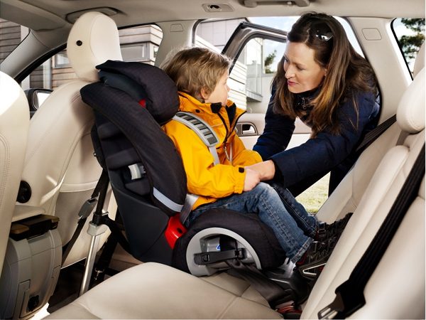 4 Steps Kids Car Seat Safety, Rear Facing Child Car Seat